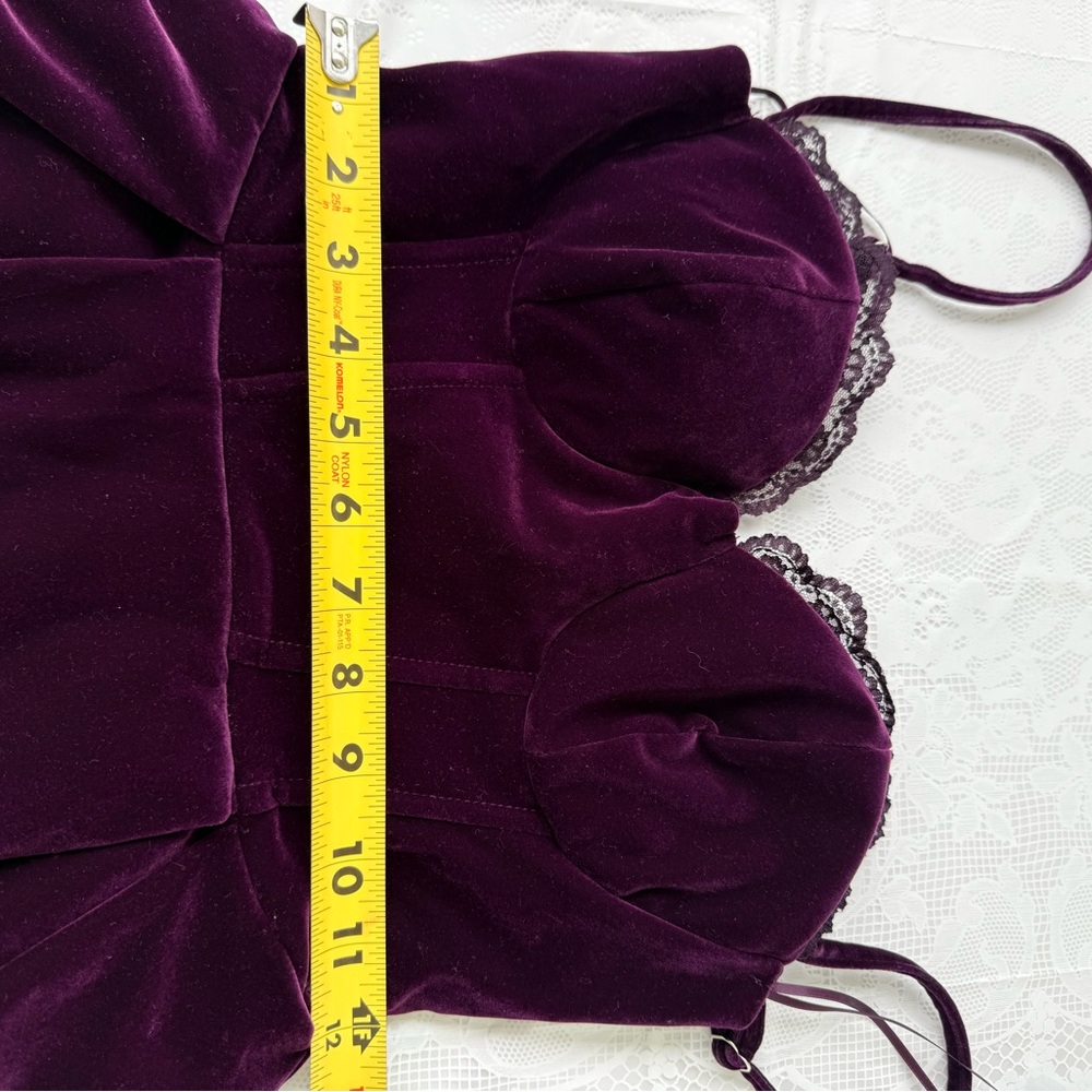 Fashion Nova Julia Velvet Midi Dress - Plum - Picture 9 of 15